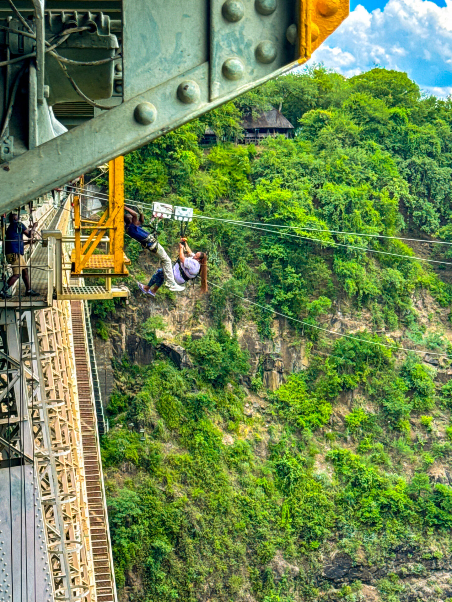 Bungee Jumping in Victoria Falls