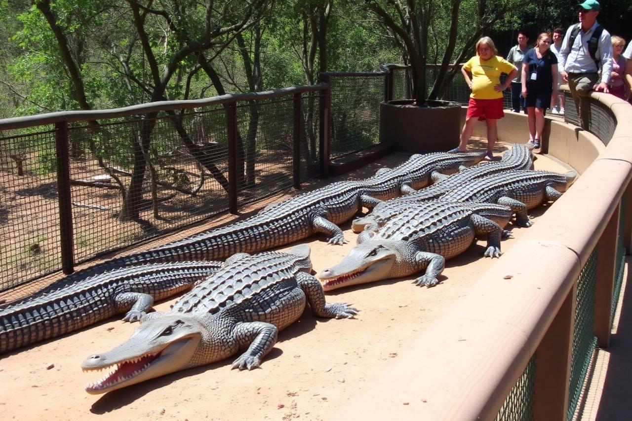 Crocodile Farm Visit